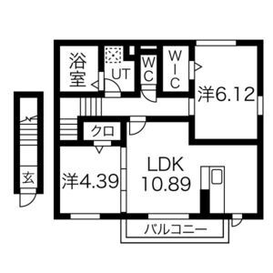 HEIM SPICA B棟 Bの間取り図