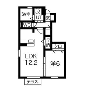 シャルム・ヴィラの間取り図
