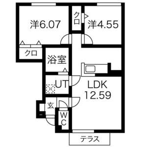 アインスベルグの間取り図