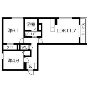 GRACE ARKの間取り図