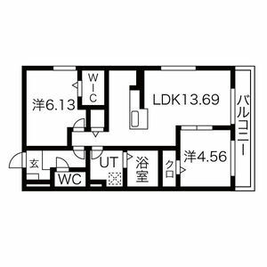 K ́sハピネスの間取り図