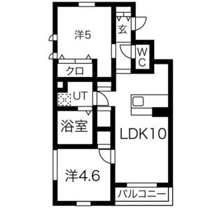 espoirの間取り図
