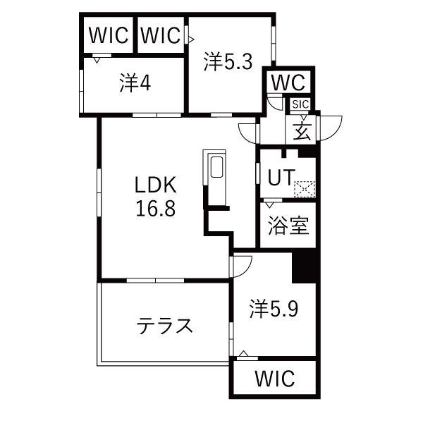 仮称)ブランシャール山の手3-2新築MS 画像4