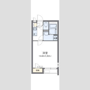 クレイノGRACY浜寺の間取り図