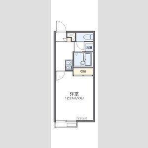 レオパレスエスポワール 鹿島の間取り図