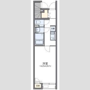 レオネクストエルベ八千代の間取り図