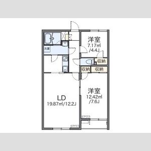 レオネクストソシア野遠の間取り図
