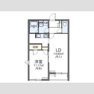 レオネクストエストIIの間取り図