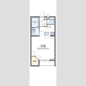 レオパレスおのさとの間取り図