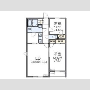 レオネクストソシア野遠の間取り図