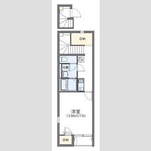 レオネクストグレイス中長尾の間取り図