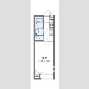 クレイノアペルト泉佐野Iの間取り図