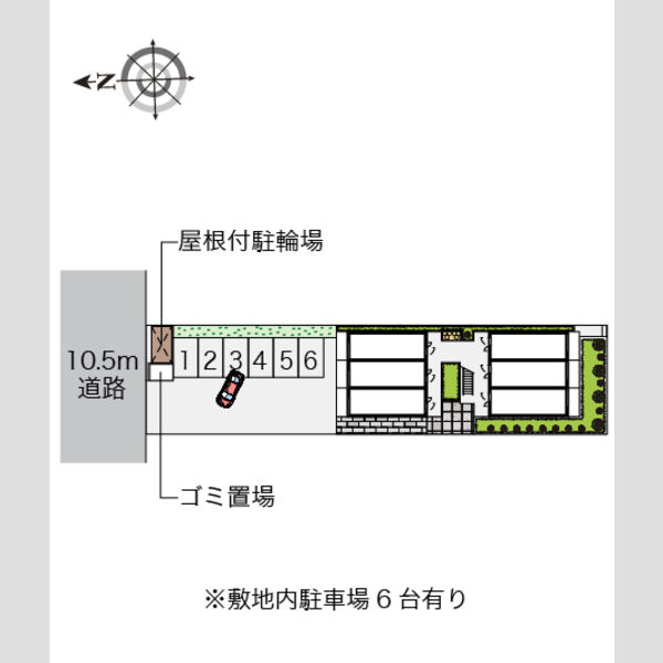 レオパレスアルミックIIIの室内写真1枚目