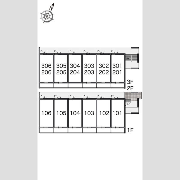 レオパレス寺地の室内写真2枚目