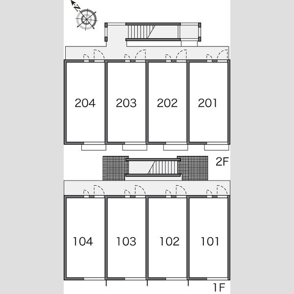 レオパレス六条の室内写真2枚目