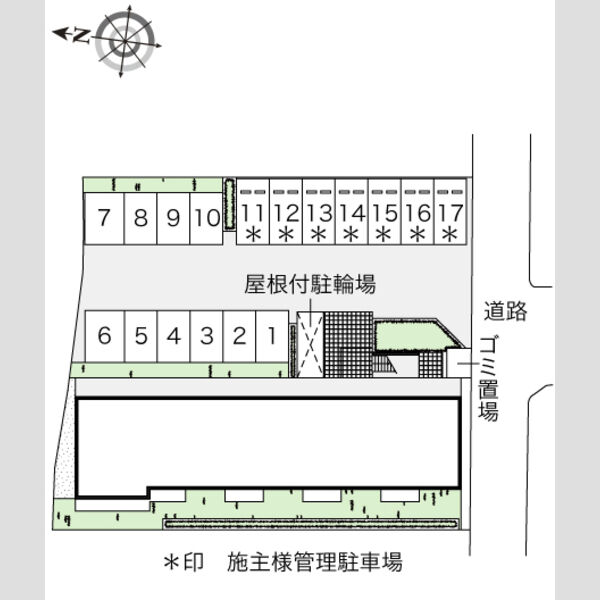 レオパレスステイシャイニィ岡の室内写真1枚目