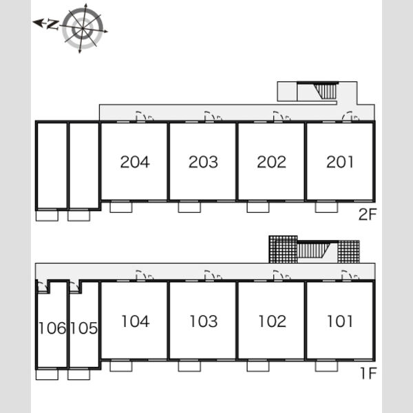 レオパレスステイシャイニィ岡の室内写真2枚目