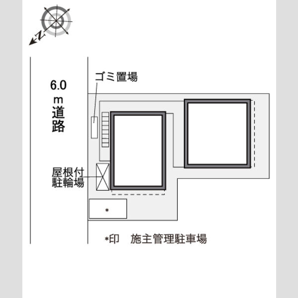 レオパレス旭ヶ丘の室内写真1枚目