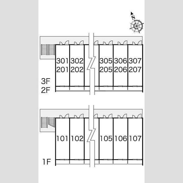 レオパレスナチュールの室内写真2枚目