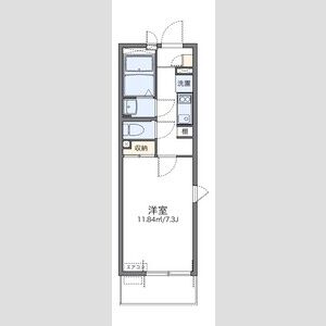 レオネクスト江坂ハイツの間取り図