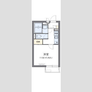 クレイノヴィラ曽根Eの間取り図