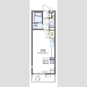 レオネクストリバーサイドIIの間取り図
