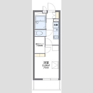 レオパレス吹田の間取り図