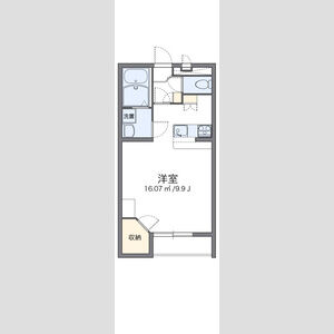 レオパレスエステートIIの間取り図