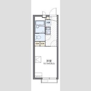 レオパレス山田東IIの間取り図
