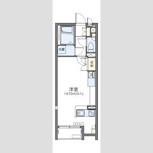 レオネクストエスプリの間取り図