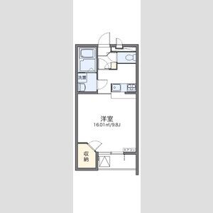 レオパレス天上野IIの間取り図