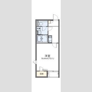 レオネクストドエルコンフォートの間取り図