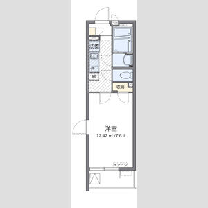クレイノルヴェール千里丘の間取り図