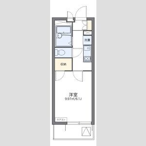 レオパレスJN Aの間取り図