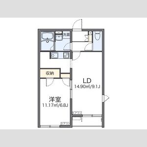 レオネクストシャルマンドミールの間取り図