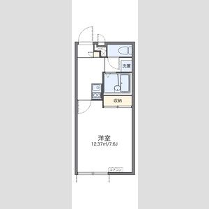 レオパレススターポート31の間取り図