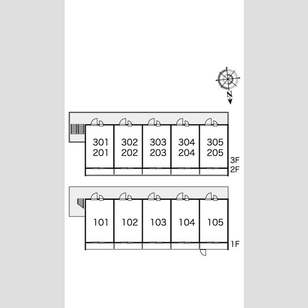 レオパレスIMAGOIIIの室内写真2枚目