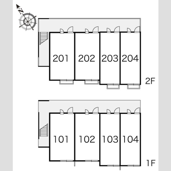 レオパレスビブレ千里山の室内写真2枚目