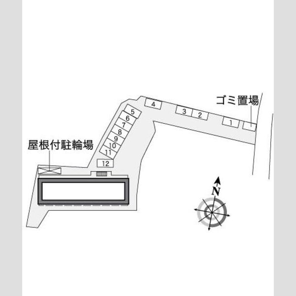 レオパレスシャスタ北千里の室内写真1枚目