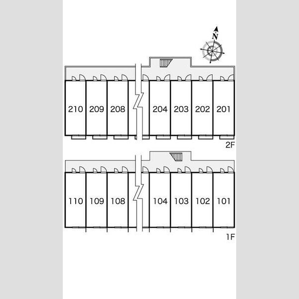 レオパレスシャスタ北千里の室内写真2枚目