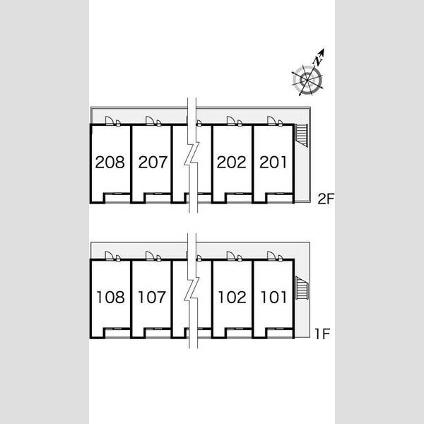 レオパレスエステートIIの室内写真3枚目