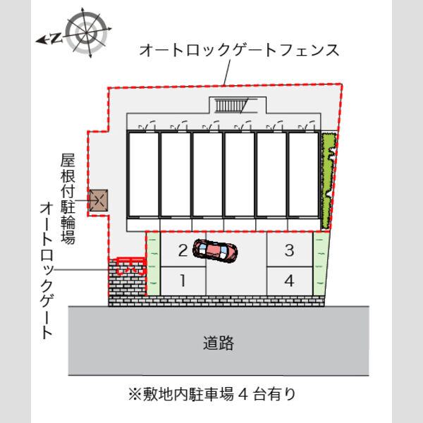 レオパレスJN Aの室内写真1枚目