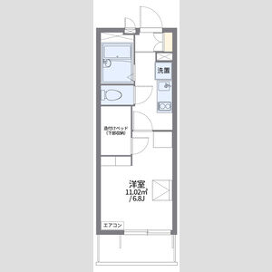 レオパレスVISTAの間取り図