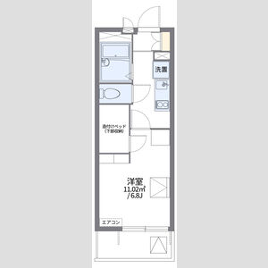 レオパレス高瀬ヒュッテ1の間取り図