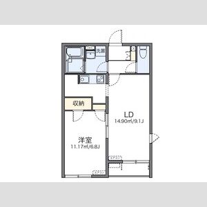 レオネクストサンモール畷の間取り図