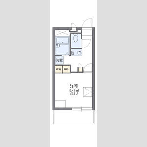 レオパレス銀河の間取り図