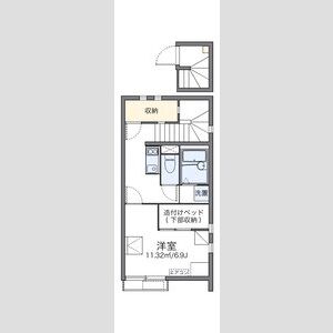 レオネクストベルシオンの間取り図