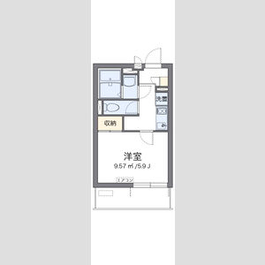 クレイノアイリス芥川の間取り図
