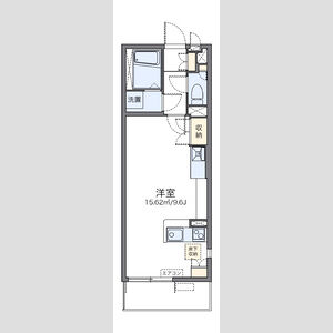 レオネクストアカツキウエストの間取り図