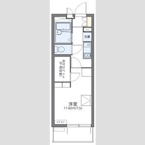 レオパレスTN参番館の間取り図